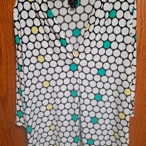 Polka dot blouse